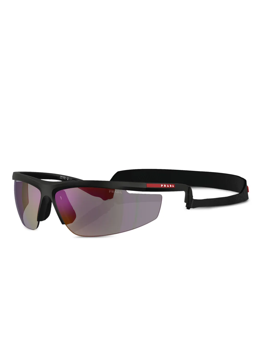 Prada Linea Rossa shield-frame sunglasses | Image 2