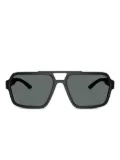 Prada Linea Rossa square-frame sunglasses - Black