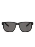 Prada Linea Rossa square-frame sunglasses - DG002G BLACK