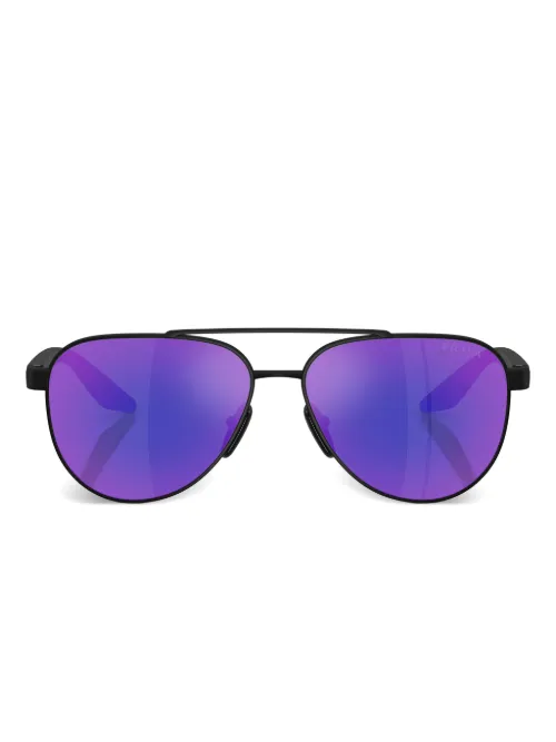Lunettes de soleil à monture pilote - Prada Linea Rossa - Modalova