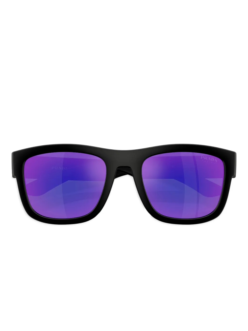 Prada Linea Rossa 53mm Mirrored Pillow Sunglasses