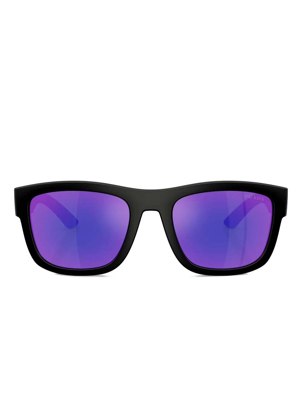 Prada Linea Rossa 53mm Mirrored Pillow Sunglasses