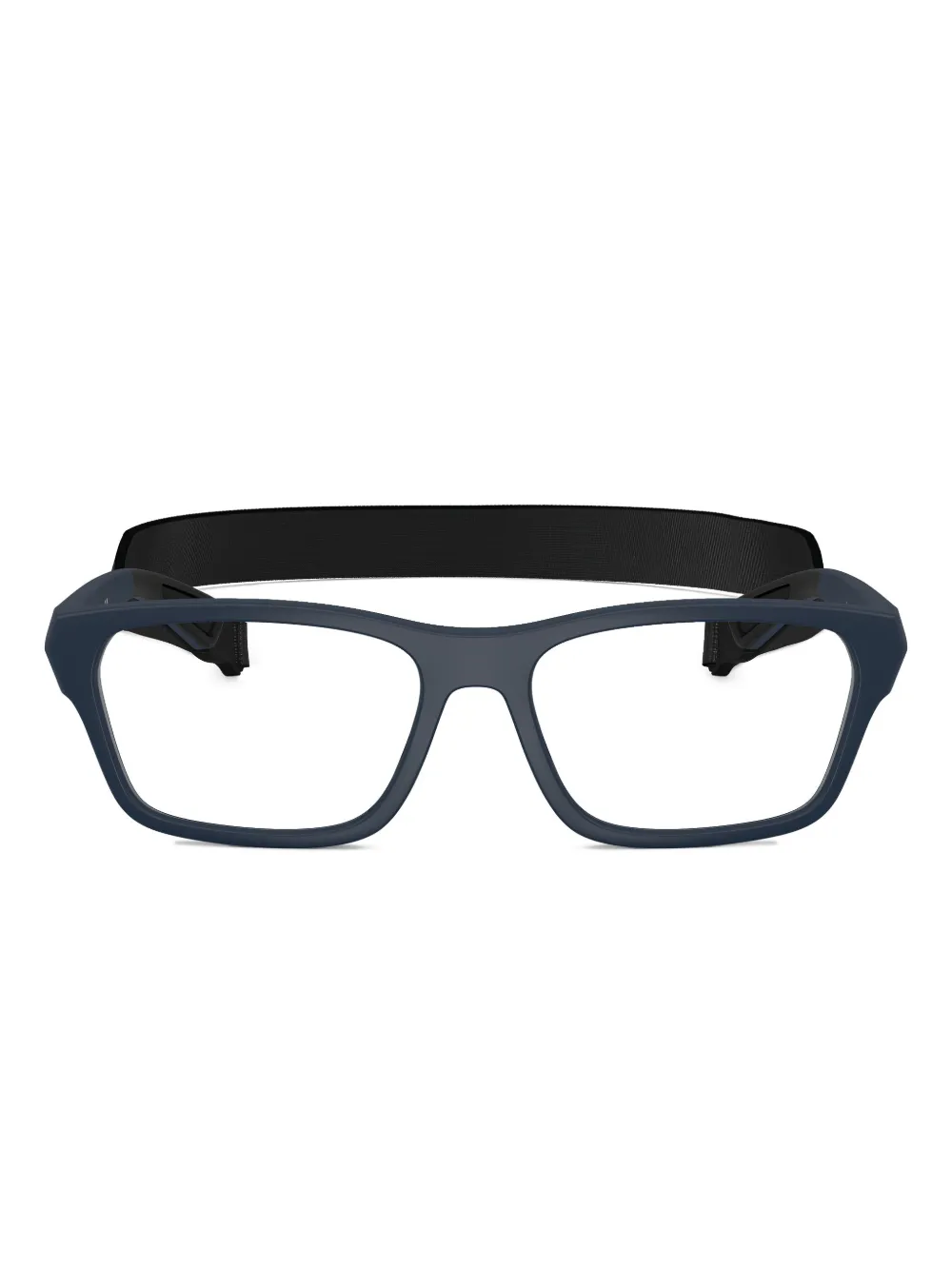 Prada Linea Rossa rectangle-frame glasses | Blue | Image 1