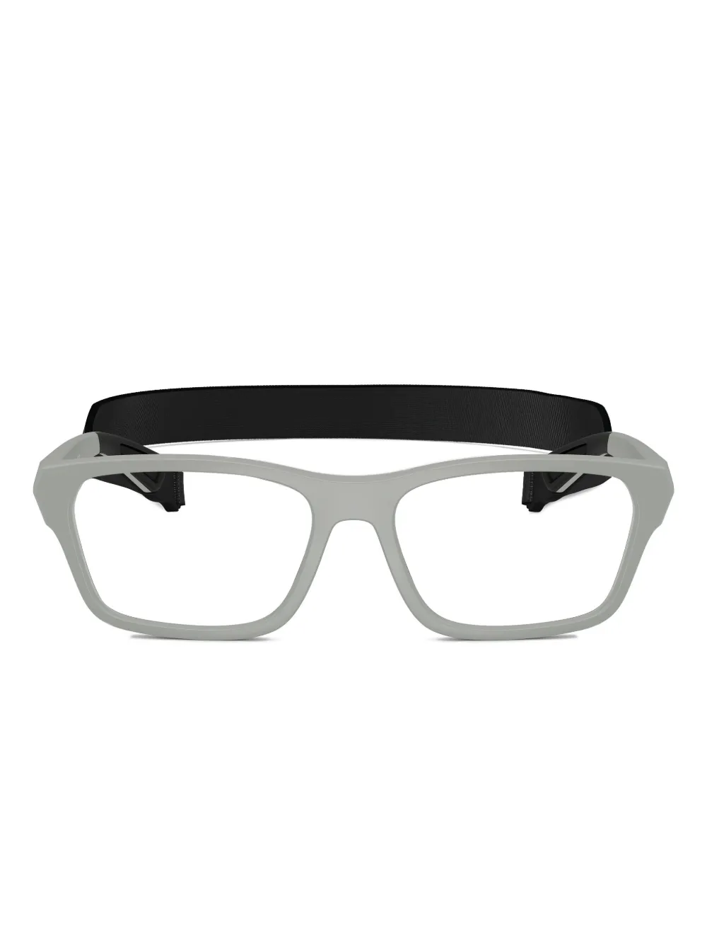 Prada Linea Rossa rectangle-frame glasses | gris | Image 1