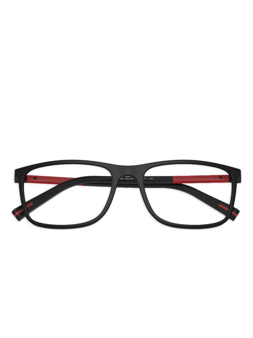Prada Ps 03qv Rectangle-frame Glasses