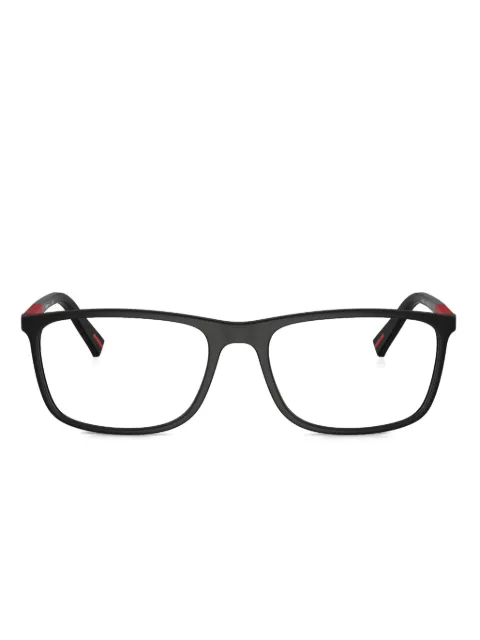 Prada Linea Rossa Brille mit eckigem Gestell