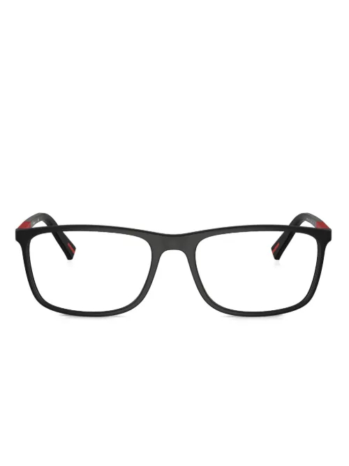 Lunettes à monture rectangulaire - Prada Linea Rossa - Modalova