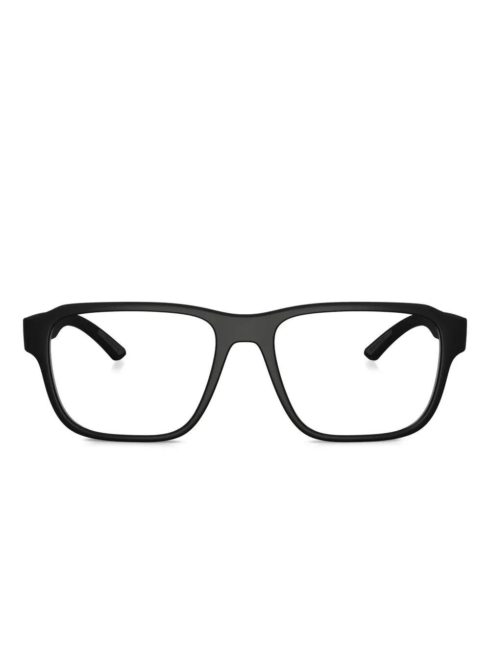 Prada Linea Rossa rectangle-frame glasses | Black | Image 1