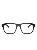 Prada Linea Rossa rectangle-frame glasses - Black