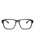 Prada Linea Rossa square-frame glasses - Black