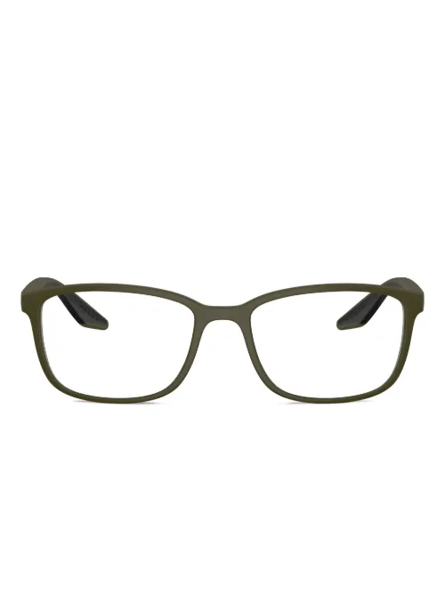 Lunettes à monture rectangulaire - Prada Linea Rossa - Modalova