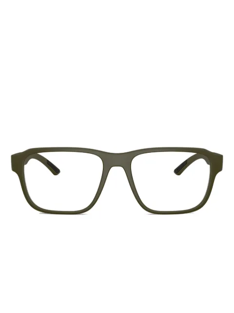 Prada Linea Rossa Brille mit eckigem Gestell