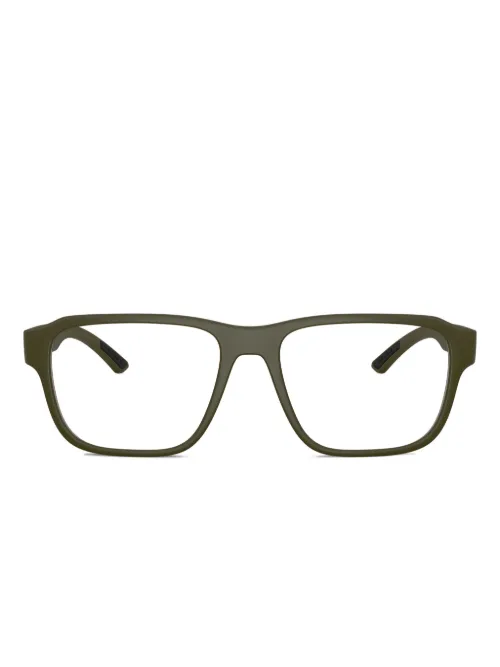 Lunettes de vue à monture carrée - Prada Linea Rossa - Modalova