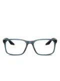 Prada Linea Rossa rectangle-frame glasses - Blue