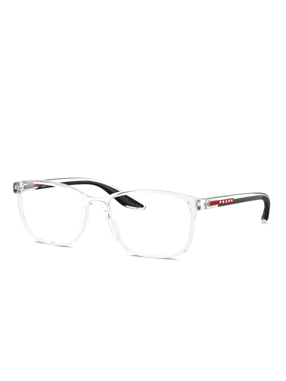 Prada Linea Rossa lunettes de vue à monture transparente | Image 2