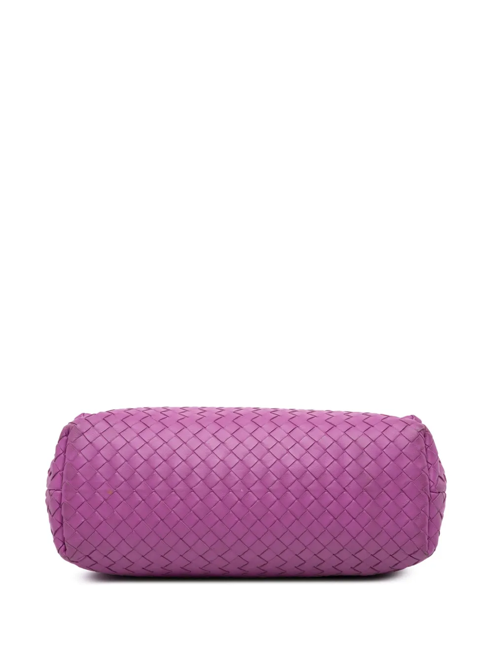 Pre-owned Bottega Veneta 2012-2024 Medium Nappa Intrecciato Olimpia Shoulder Bag In 紫色
