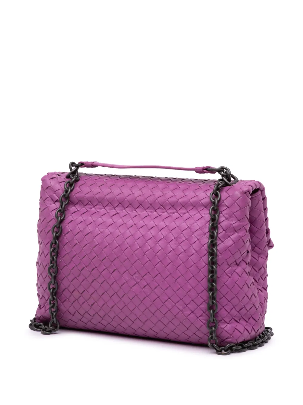 Bottega Veneta Pre-Owned 2012-2024 Medium Nappa Intrecciato Olimpia shoulder bag | Pre-Owned | Image 2