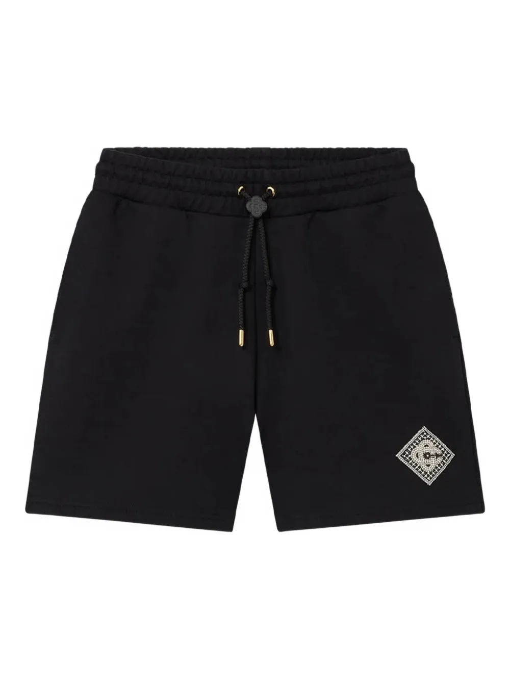 Casablanca Pearl Diamond shorts Zwart