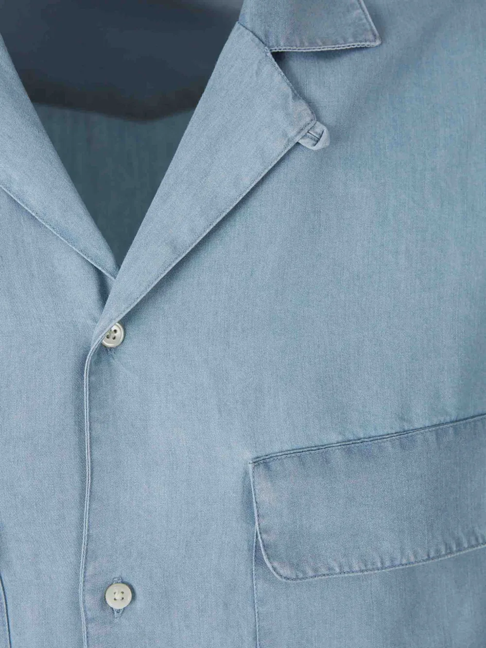 Officine Generale Leto overhemd Blauw