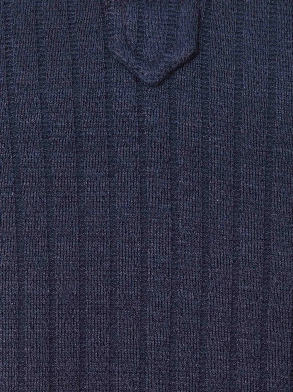 BRUNELLO CUCINELLI RIBBED-KNIT POLO SHIRT