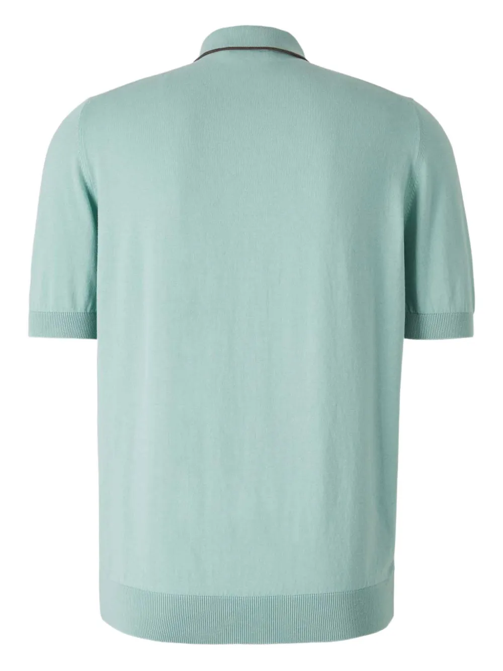 Gran Sasso Gestreept poloshirt - Groen