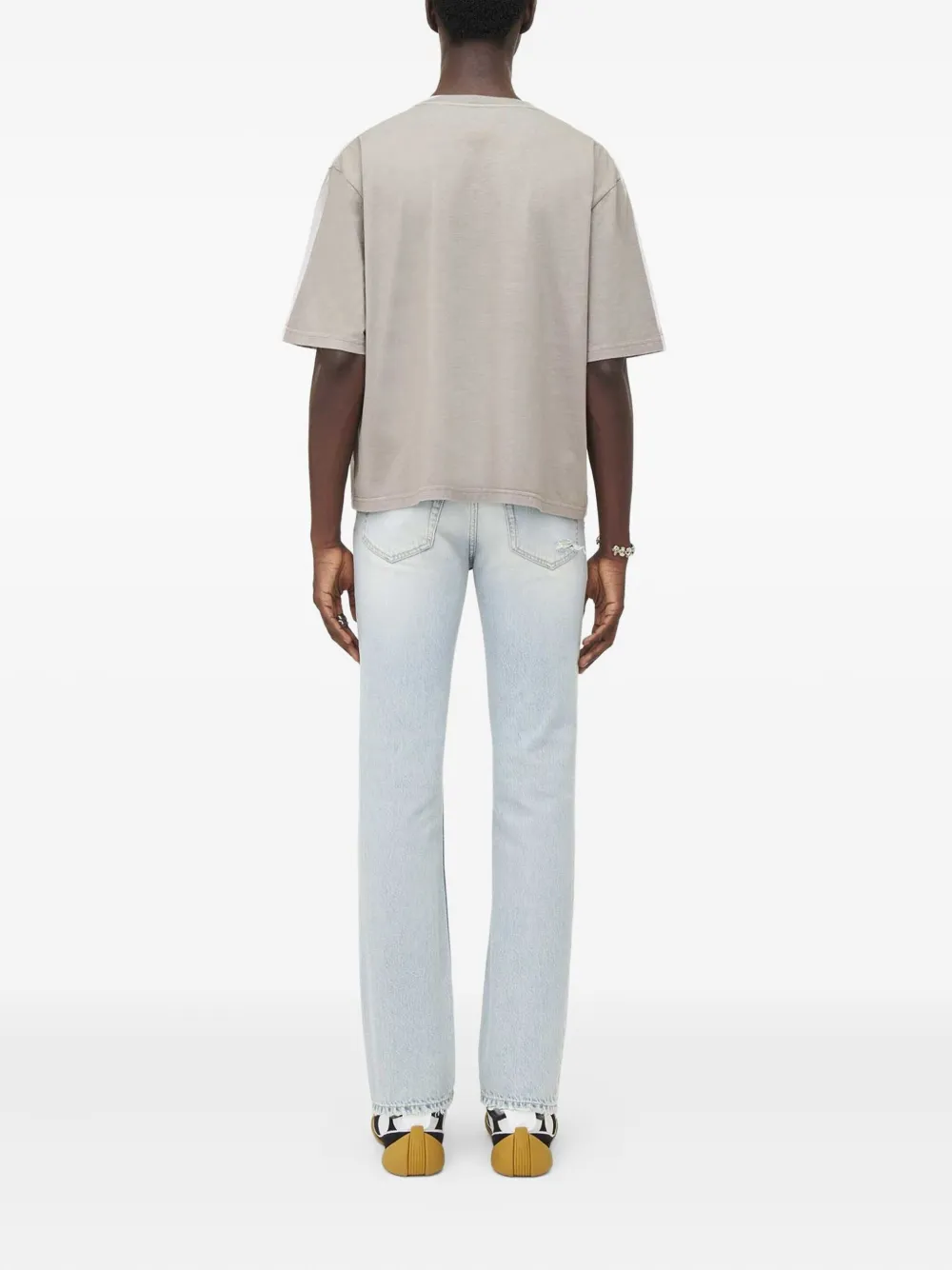 Alexander McQueen T-shirt met zakdetail Grijs