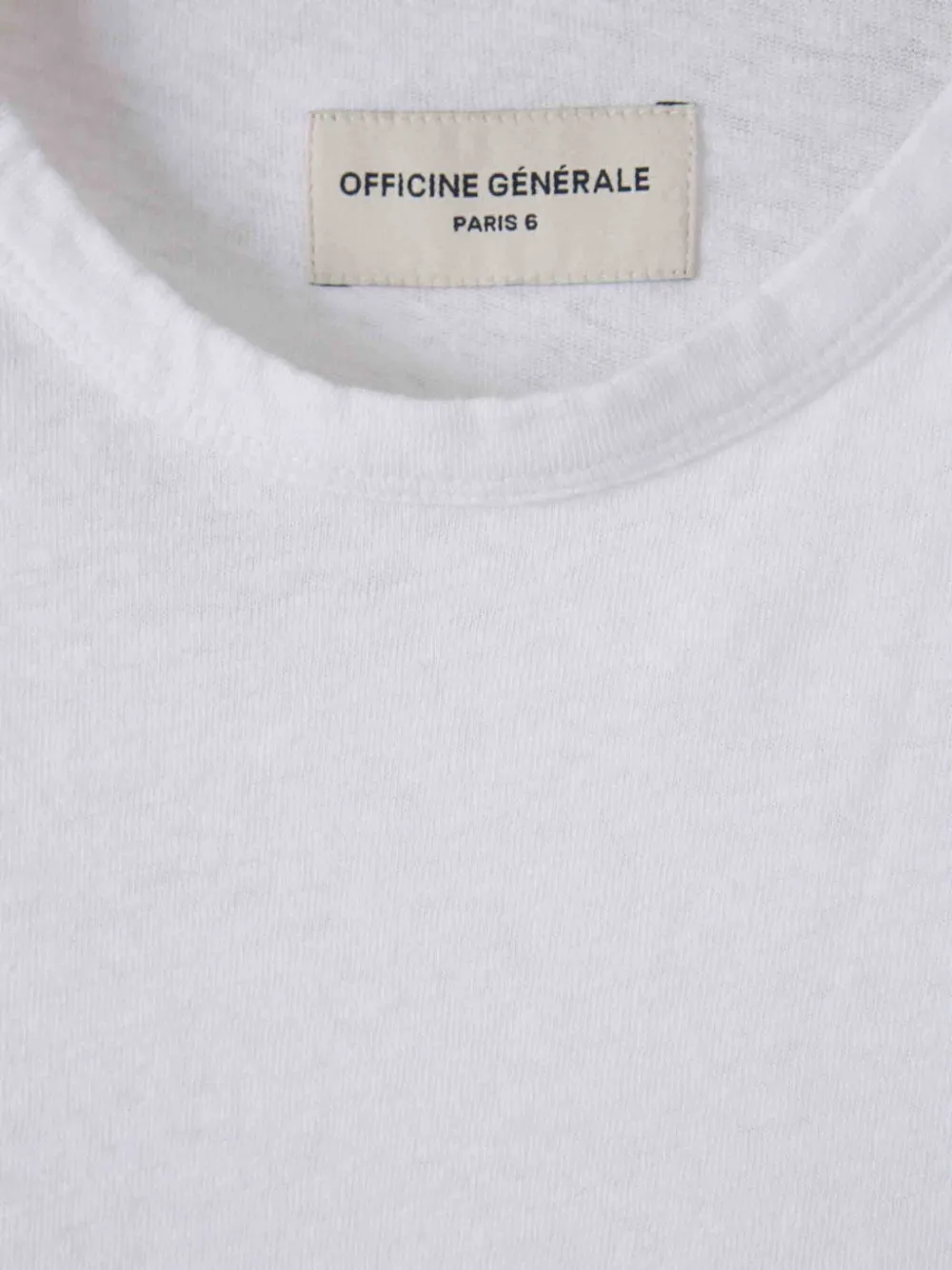 OFFICINE GENERALE FINE-KNIT T-SHIRT