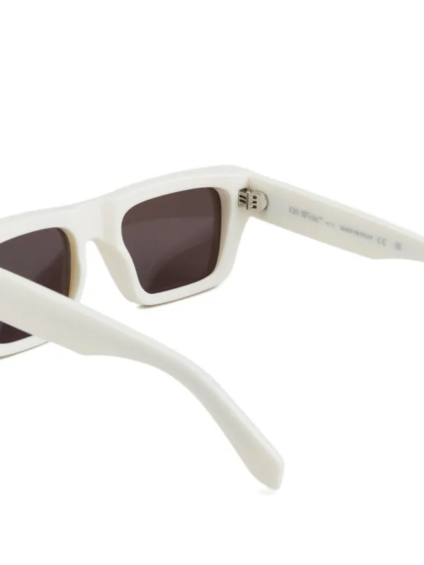 Off-White Eyewear Oregon Sunglasses | White | FARFETCH AU