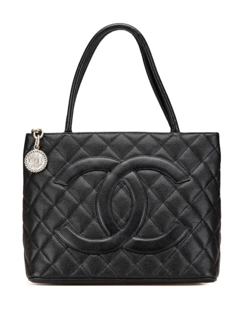 Sac à main Caviar Medallion (2000-2002) - CHANEL Pre-Owned - Modalova