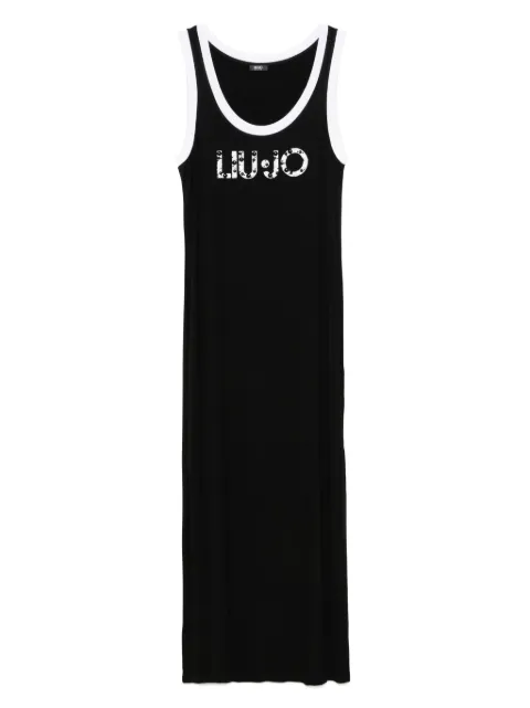 LIU JO vestido largo con logo