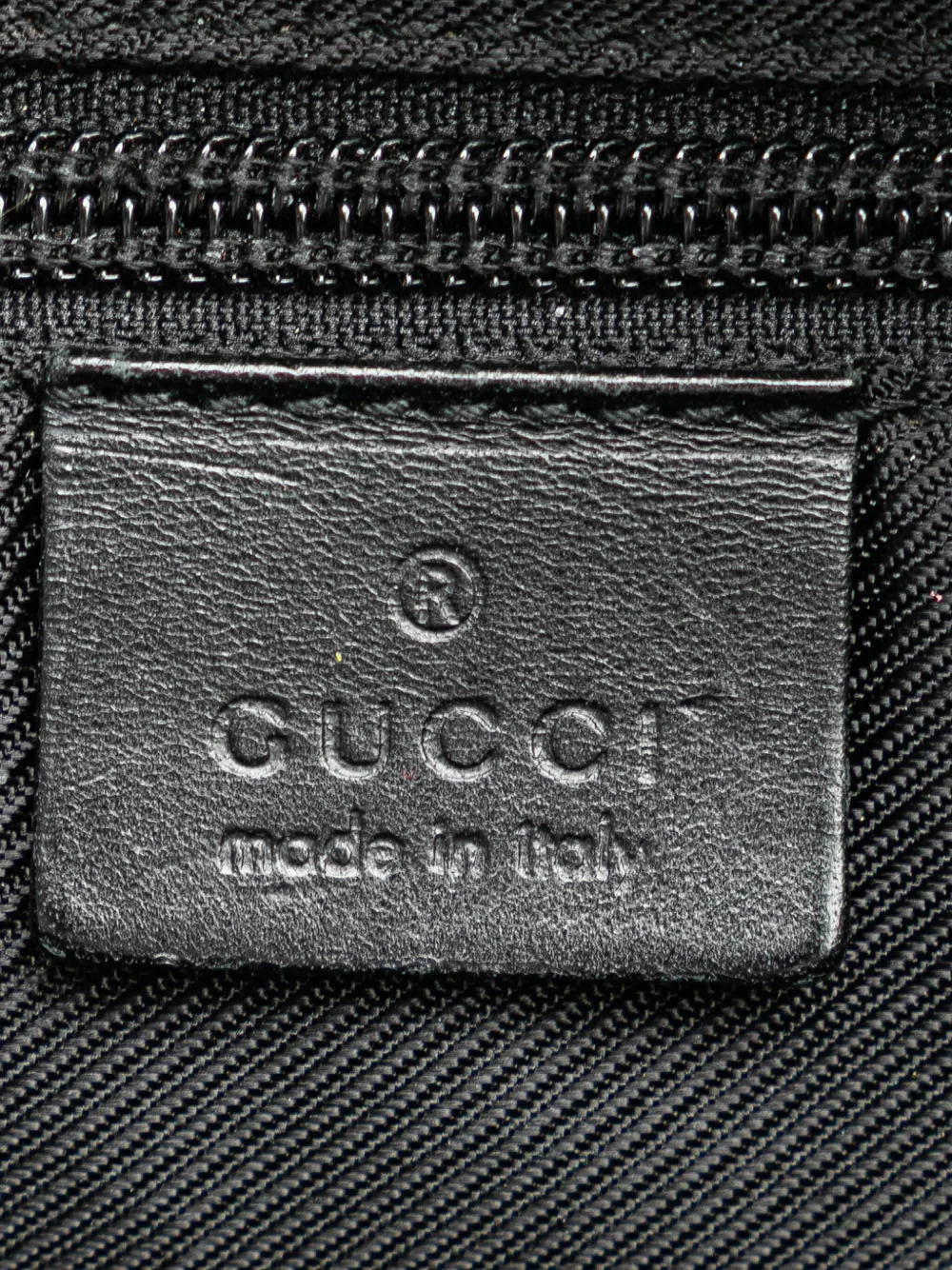 Pre-owned Gucci 2000-2015 Gg Canvas Crossbody Bag In 黑色