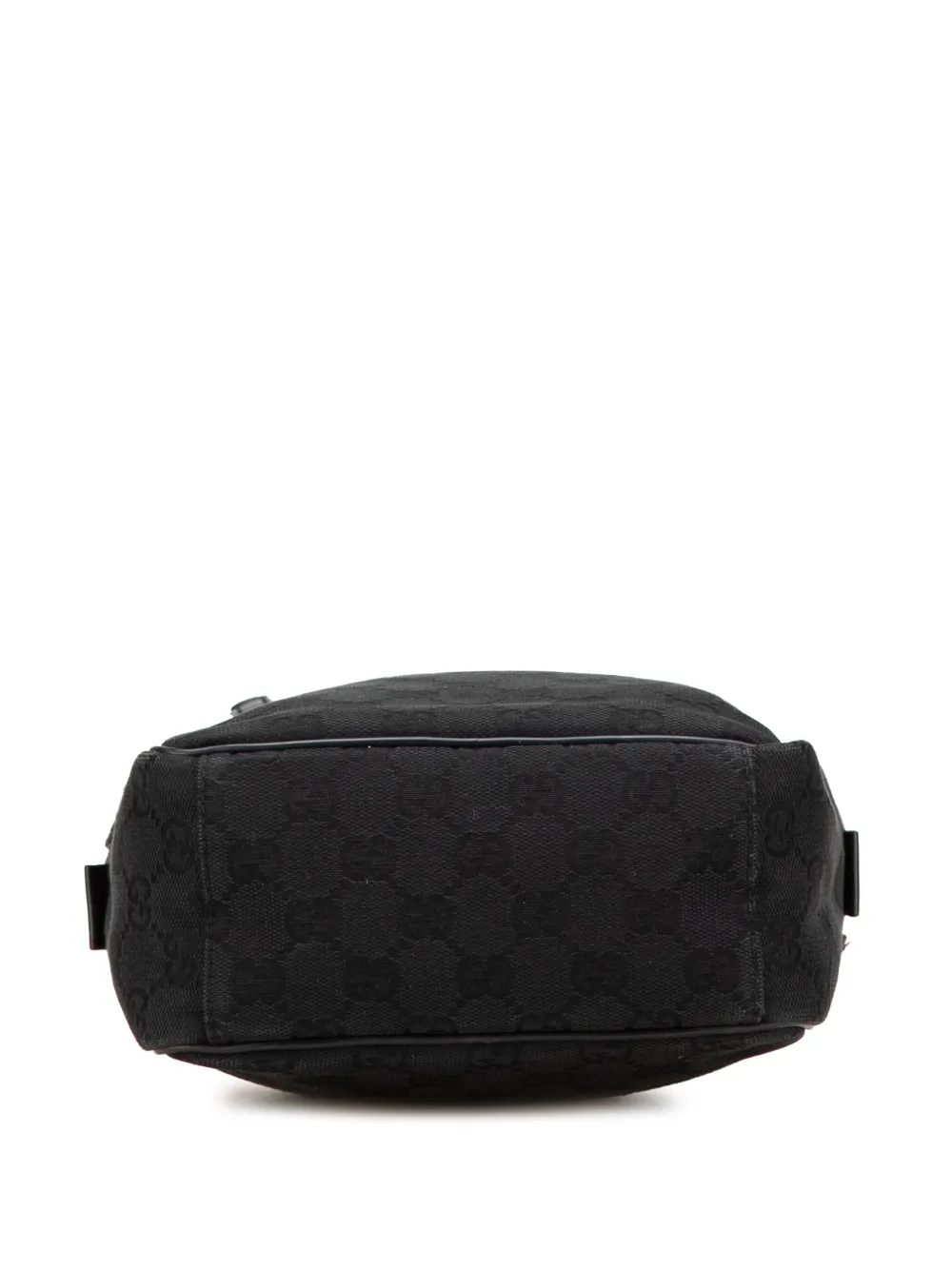 Pre-owned Gucci 2000-2015 Gg Canvas Crossbody Bag In 黑色