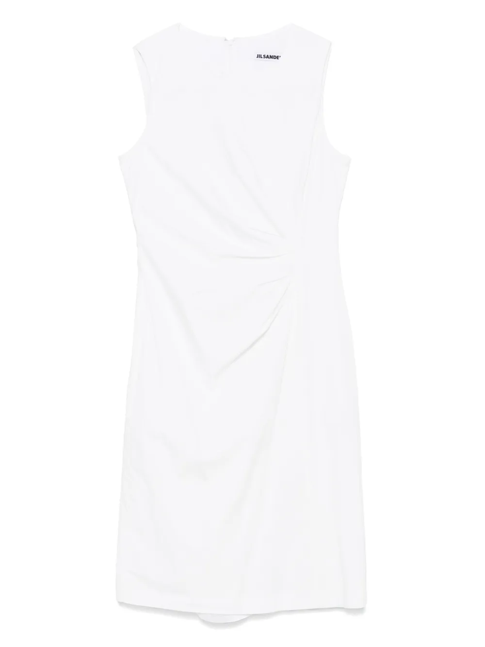 Pre-owned Jil Sander 2010s Poplin Midi Dress