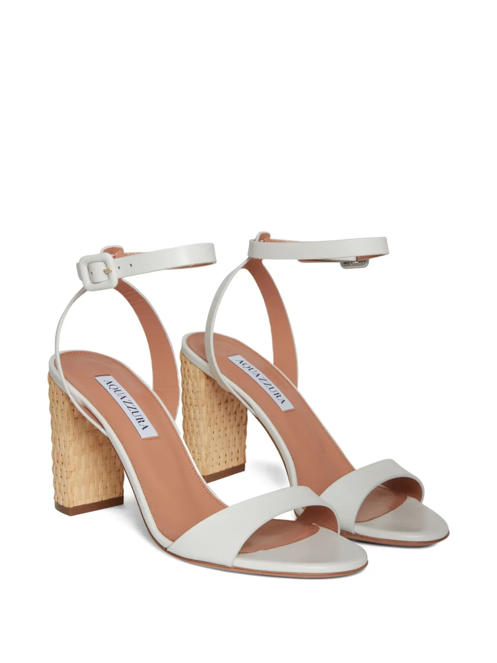 Aquazzura 85mm Sunseeker sandals - Wit