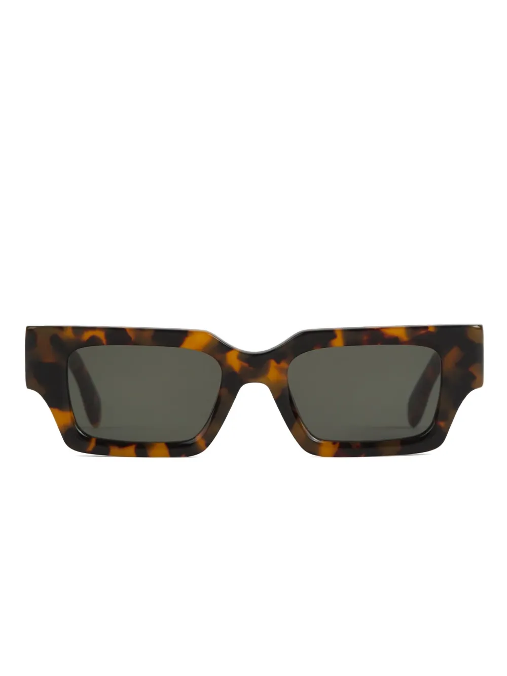 Palm Angels rectangle-frame sunglasses | Brown | Image 1