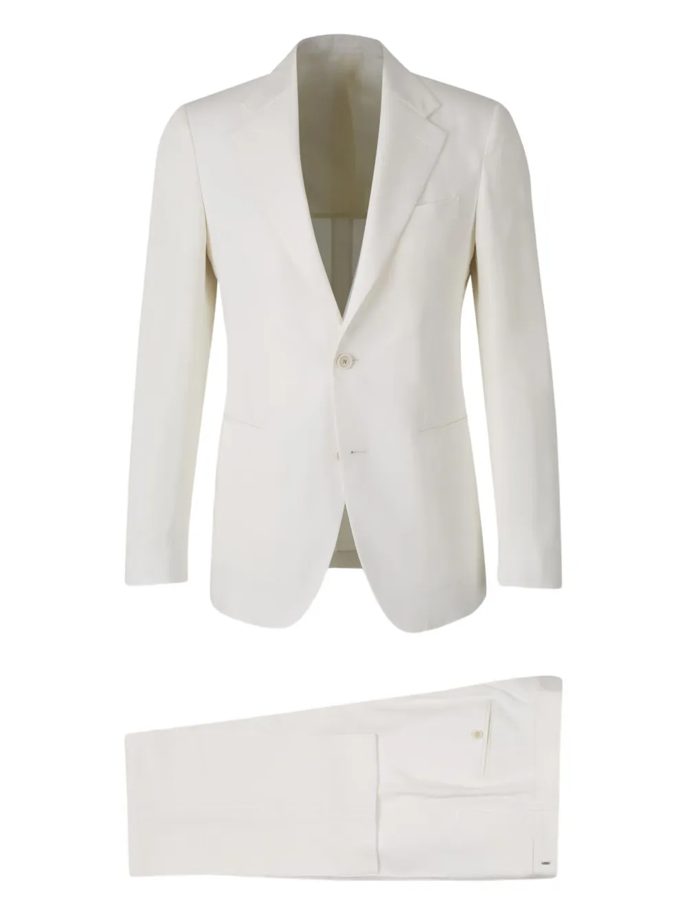 Lardini traje con botones | blanco | Image 1