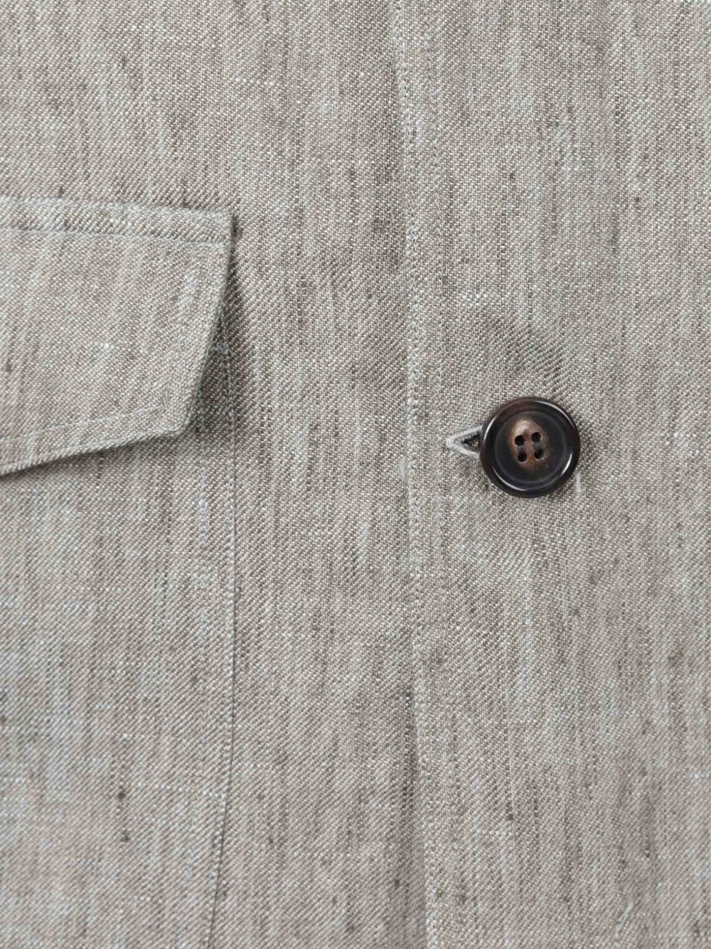 Vincenzo Di Ruggiero Linnen shirtjack Beige