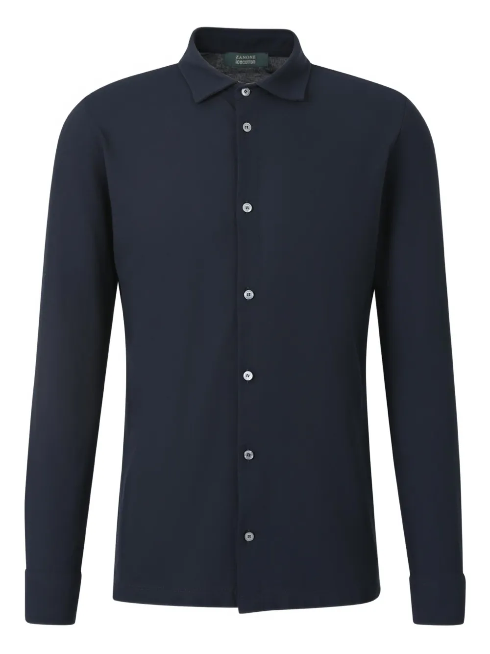 Zanone camisa de algodón | azul | Image 1