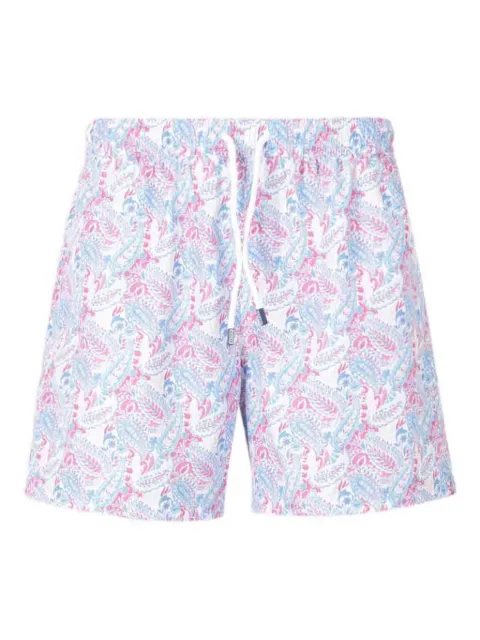 Fedeli shorts de playa con estampado floral
