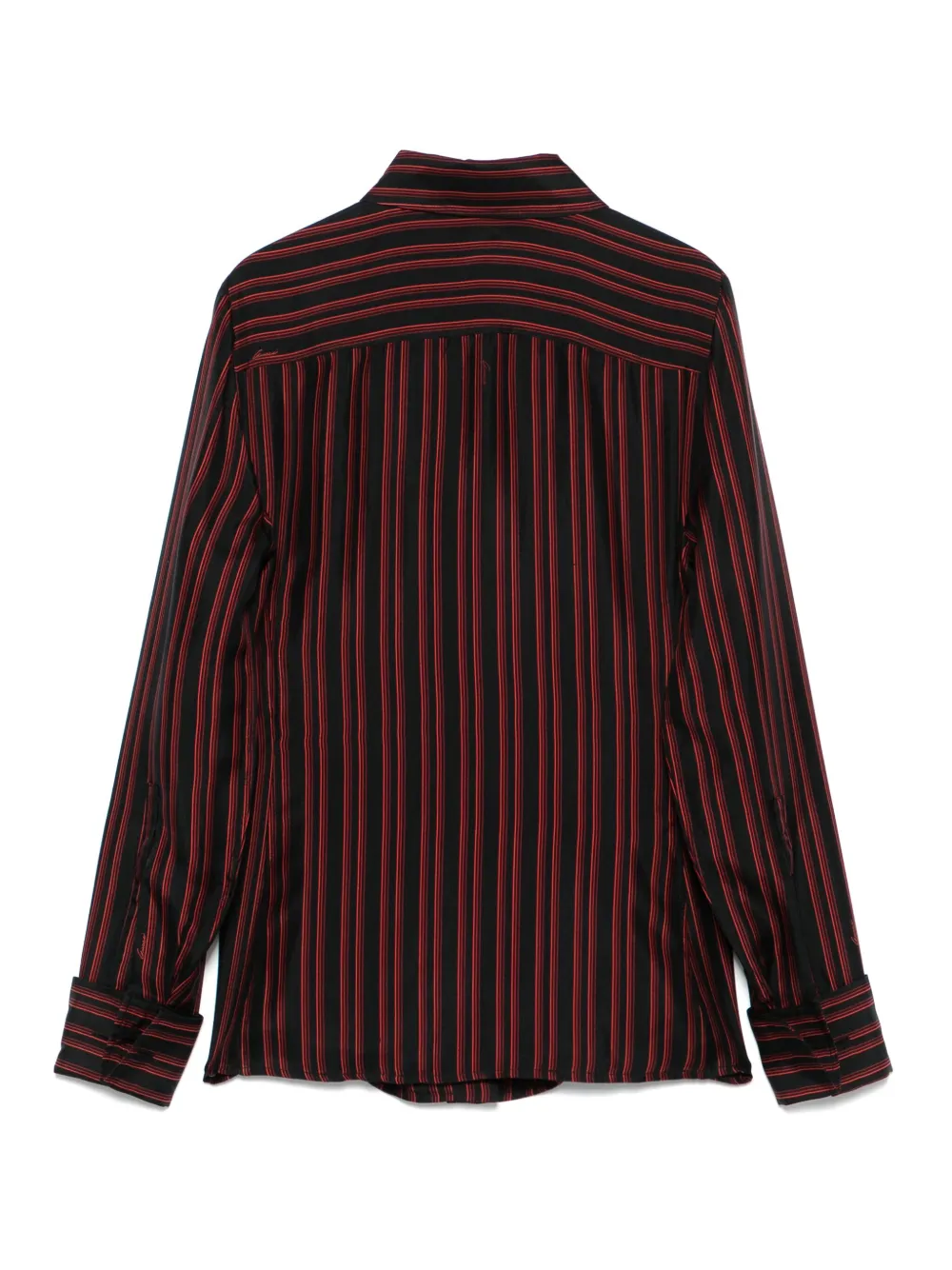 Gucci Pre-Owned camisa con rayas estampadas 2000 | Image 2