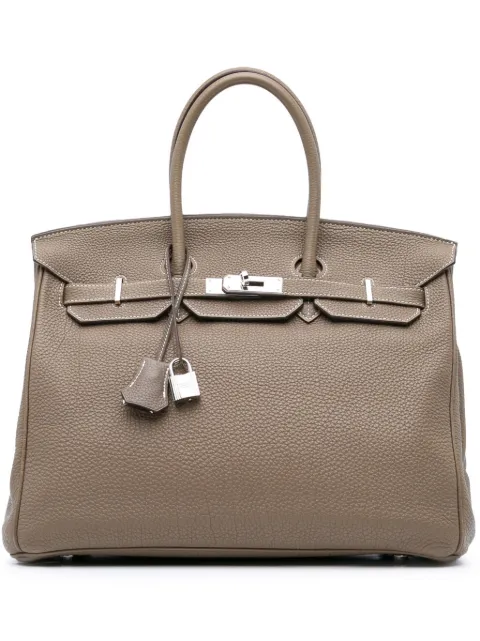 Hermès Pre-Owned bolsa de mano Birkin Retourne 35 en piel Togo 2009