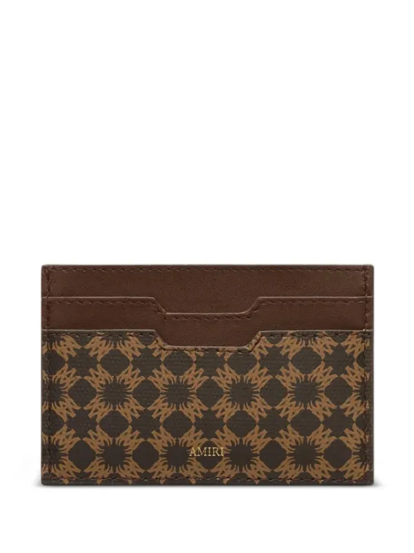 AMIRI MA Quad Cardholder | Brown | FARFETCH