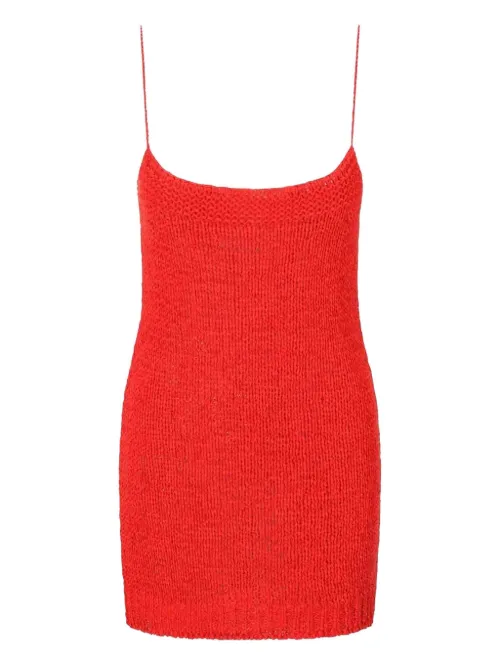STAUD robe courte Haze - Orange - STAUD - Modalova