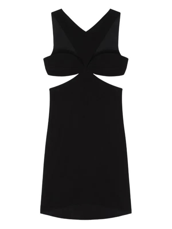 givenchy cut out dress cut-out rhinestone-embellished Mini | Black Farfetch Size:1X (16) highlight-fully-sequined Missacc Petal Cocktail Dresses effect white GIVENCHY signature