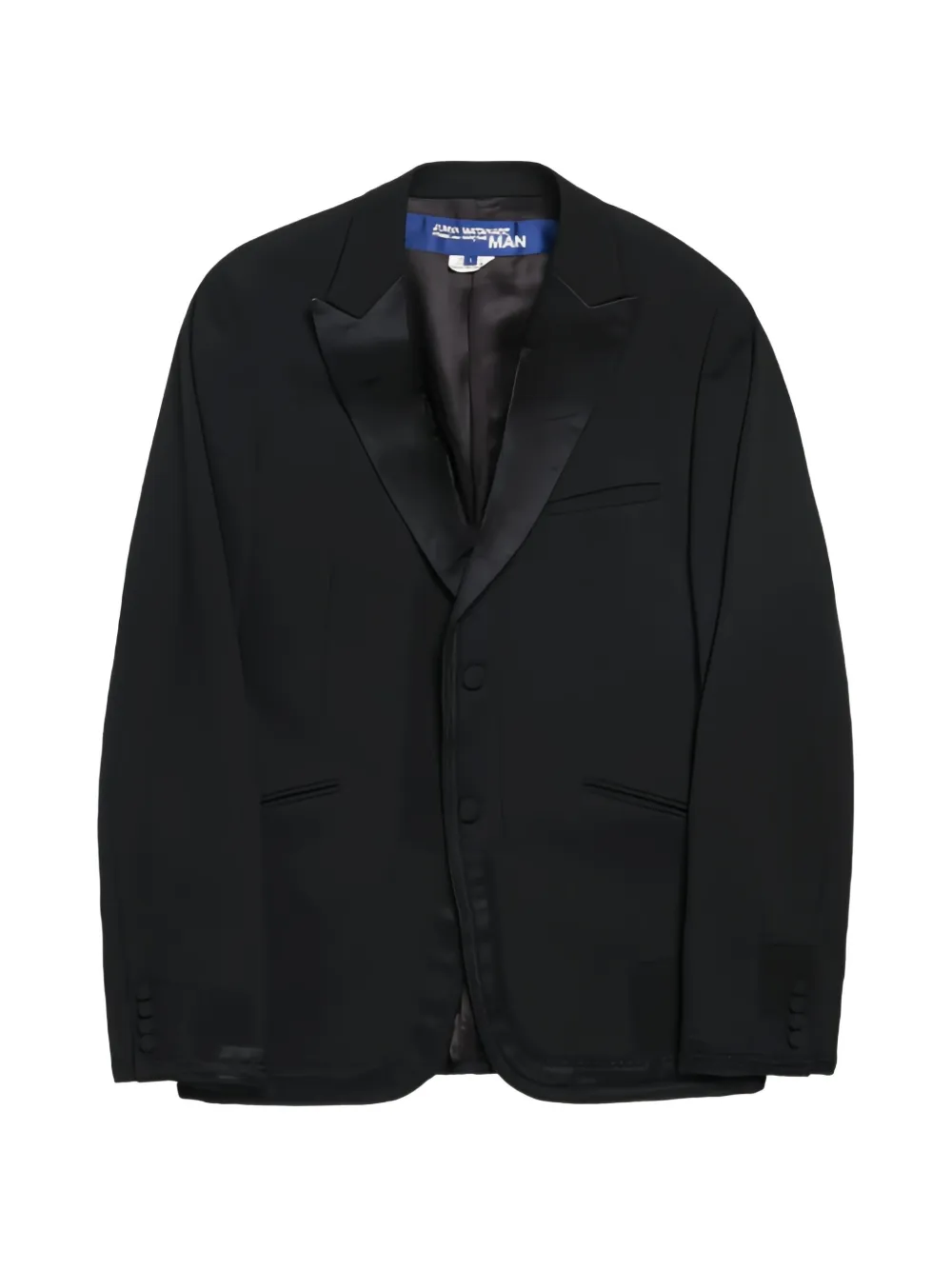 Junya Watanabe MAN shawl collar blazer - Nero