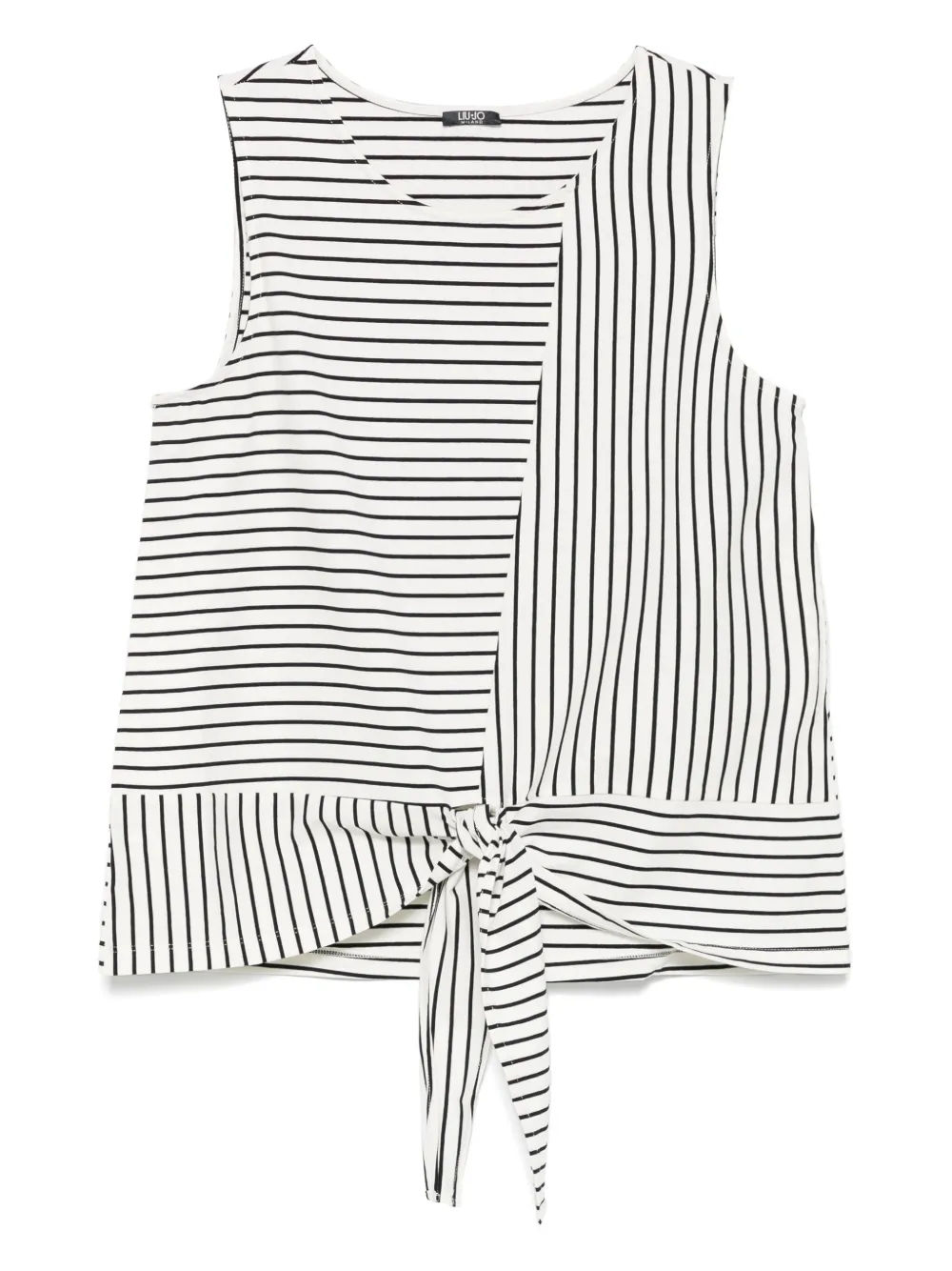 LIU JO camiseta con rayas estampadas | blanco | Image 1