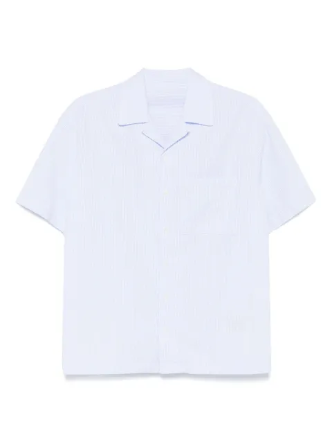 Fortela camisa con rayas estampadas