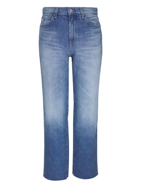 AG Jeans logo-patch jeans