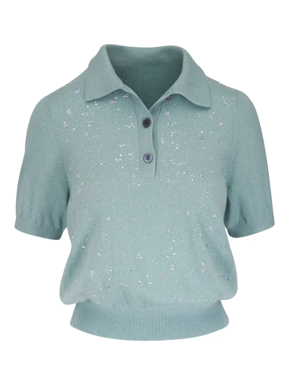 cashmere polo top