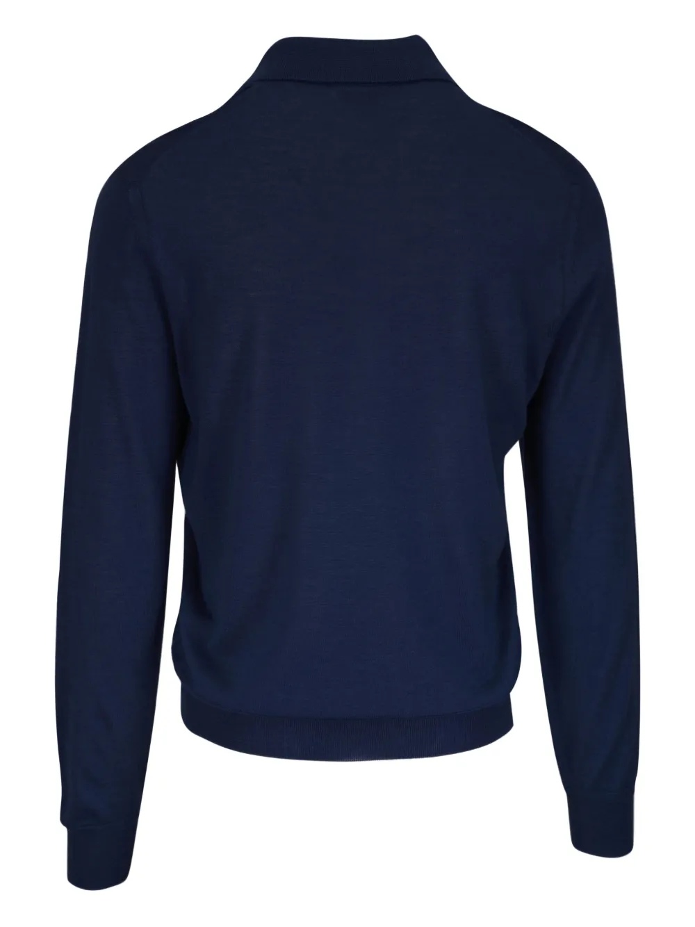 TOM FORD Poloshirt met lange mouwen Blauw